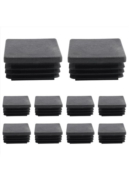 100 Pcs Plastik Kare Kesme Uç Kapak Tüpü Ekler 38MM x 38MM (Yurt Dışından) modelleri