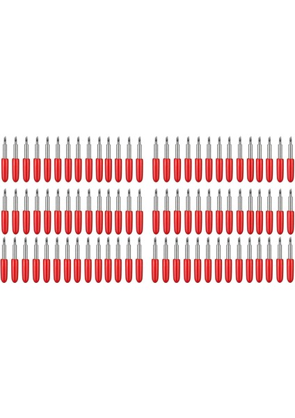 80 Bıçak Cricut Cutter Için Explore ile Uyumlu 45 Derece Kesme Yedek Bıçağı (Yurt Dışından)