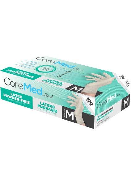 Lateks Pudrasız Muayene Eldiveni M-5 Paket 100'LÜ fiyatları