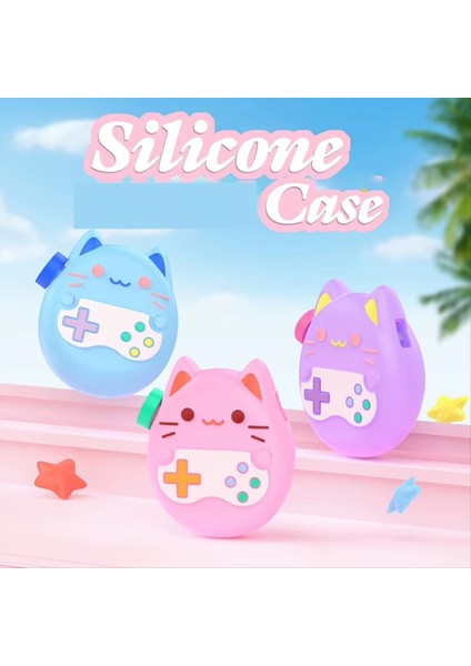 Tamagotchi Paradise Için Sevimli Siliconecase Geliştirilmiş Kavrama ve Koruma Için Kaymaz Sıvı Koruyucu Yumuşak Kabuk Kapak C (Yurt Dışından) modelleri