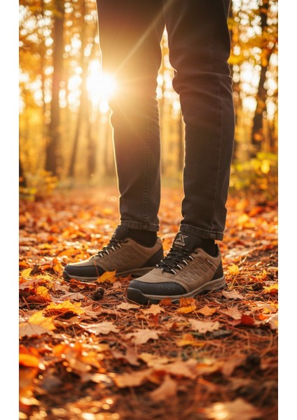 Erkek Kışlık Ortopedik Kaydırmaz Taban Outdoor Tracking Ayakkabı fırsatları