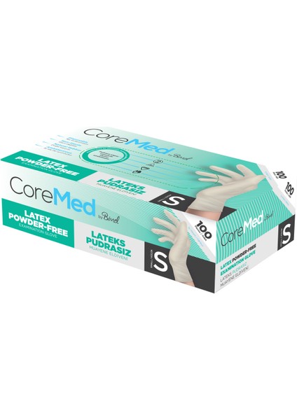 Lateks Pudrasız Muayene Eldiveni S-5 Paket 100'LÜ fiyatları