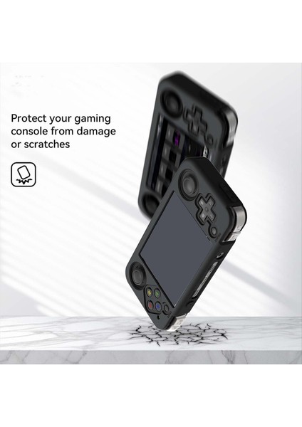 Anbernic RG35XX H Için Açık Kaynak El Koruyucu Kapak El Oyun Konsolu Koruyucu Kabuk Şeffaf Siyah (Yurt Dışından) fırsatları