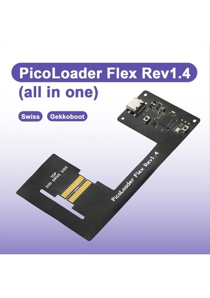 Picoloader Flex Rev1 4 Ngc Gamecube Retro Oyun Konsolu Için SD2SP2 GC2SD Sdgecko ile Uyumlu RP2040 Çipine Dayalı (Yurt Dışından) fiyatları