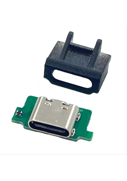 Dıy Usb-C Tip-C Nintendo Gameboy Mikro Gbm Konsolu Için Şarj Portu Yedek USB Bağlantı Noktası Onarım Bölümü Siyah (Yurt Dışından)