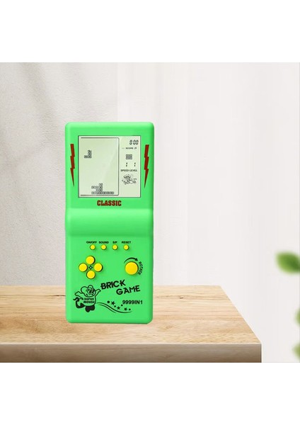 Nostaljik Cep Oyunu Klasik Retro El Oyunları Tetris Konsolu Için Çocuk Makinesi Çocuk Bulmaca Oyuncaklar Yeşil (Yurt Dışından) fırsatları