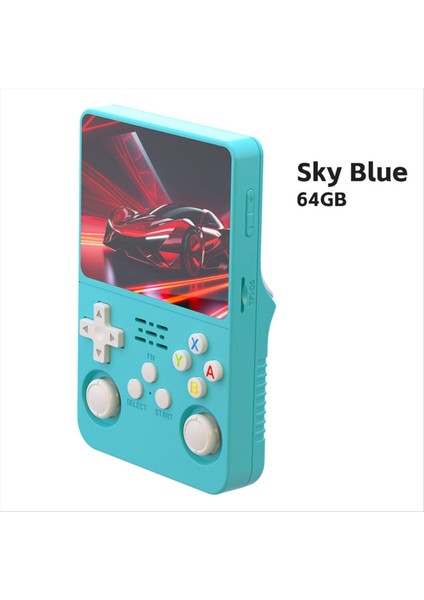 K36S R36S Retro Oyun Konsolu 64GB 3.5 Inç IPS Ekran Linux Wifi Taşınabilir Cep Oyunu Oyuncu Çocuklar Hediye Gökyüzü Mavisi (Yurt Dışından) fiyatları