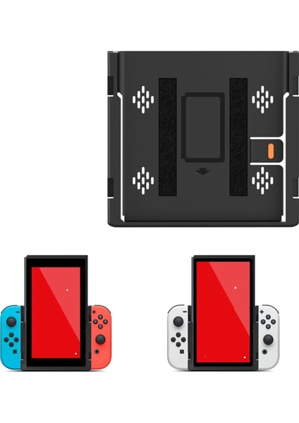 Kavrama Flip Dikey Braket Ns Oled/anahtar Oyun Konsolu Joystick Denetleyici Tutucu Standı Nintendo Anahtarı Için (Yurt Dışından) modelleri