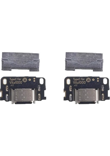 Sony Ps Vita Psv 1000 Için 2x Dıy USB Bağlantı Noktası Usb-C USB Tip-C Şarj Bağlantı Noktası (Yurt Dışından)