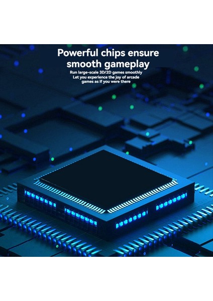 X6 Arcade Stick 4K Arcade Video Oyun Konsolu Çift Arcade Joysitck Oyunları ile Mame/sf/ps1 Için 10000+ Oyunlar (Yurt Dışından) fırsatları