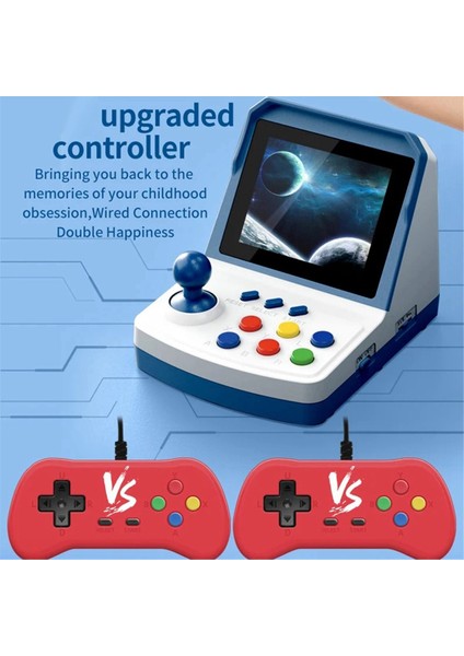 A6PLUS Retro Mini Arcade Video Oyunu Konsolu 1000+ Oyunlar 3 2 Inç Ekran Dahili Joystick Desteği Tv Çıkışı Ev Arcade B (Yurt Dışından) indirimleri