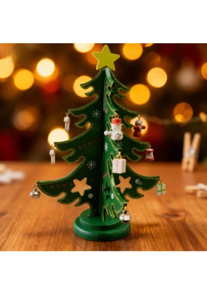 Mini Çam Ağacı 18 cm Yeşil Süsleme ve Masa Dekoru fiyatları