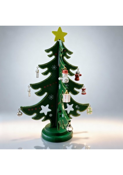 Mini Çam Ağacı 18 cm Yeşil Süsleme ve Masa Dekoru modelleri