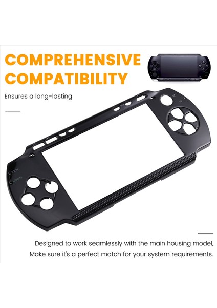 PSP1000 Kapak Üst Kabuk Kapak Oyun Konsolu Üst Kabuk Konut Kabuk Ön Kapak Kılıfı Üst Kapak Siyah (Yurt Dışından) fırsatları