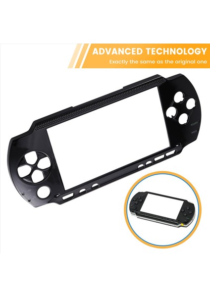 PSP1000 Kapak Üst Kabuk Kapak Oyun Konsolu Üst Kabuk Konut Kabuk Ön Kapak Kılıfı Üst Kapak Siyah (Yurt Dışından) indirimleri
