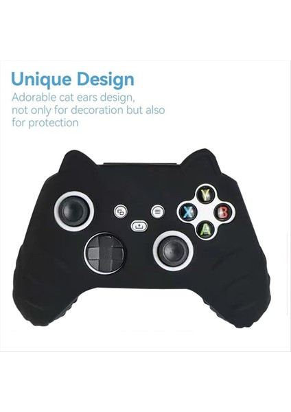 Kedi Paw Silikon Yumuşak Kabuk Koruyucu Xbox Serisi X/s Oyun Denetleyicisi Kasa Başparmak Çubuk Kavrama Kapatma Başlığı (Yurt Dışından) fırsatları