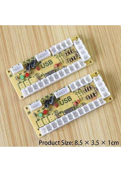 4x Sıfır Gecikme Arcade Dıy Kiti USB Kodlayıcı Pc&#39 Den Joystick&#39 E 5pin Joystick ve 2 8mm Düğme (Yurt Dışından) fiyatları