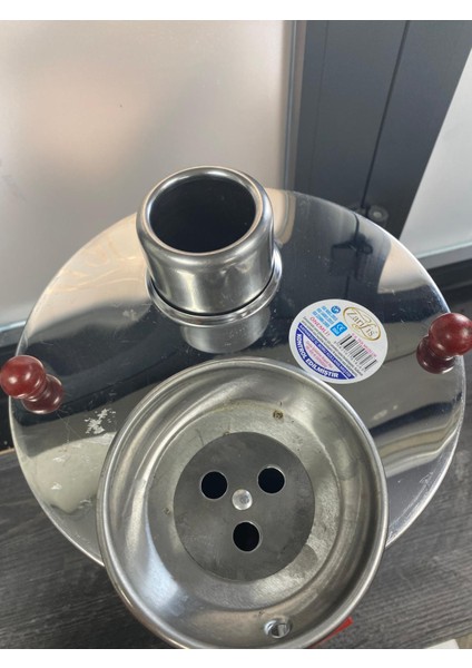 Zarif Iş Orta Boy (5lt) Odunlu Kömürlü Semaver modelleri