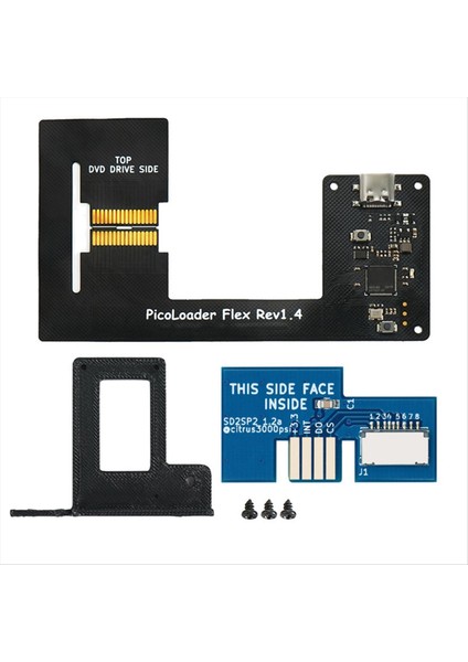 SD2SP2&#39 Li Picoloader Flex Rev1 4 SD2SP2 Için RP2040CHIP&#39 I Temel Alır Ngc Gamecube Retro Gameconsole C Için GC2SD Sdgecko (Yurt Dışından)