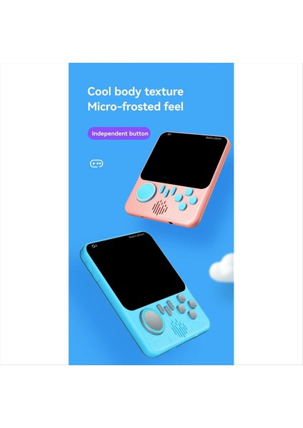 Macaron Renk 3.5 Inç Tft Renk Ekran Taşınabilir Retro Nostaljik El Konsolu Hd Renk Desteği Önceden Yüklendi 666 Oyun A (Yurt Dışından) fırsatları