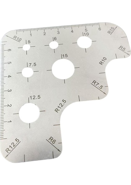 Deri Kesme Açısı Cetvel Ölçekli Cetvel Alet Cetvel (Yurt Dışından)