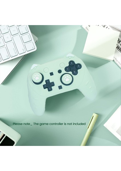 Nintendo Switch Için 2 Pro Cat Paw Controller Cilt Tutarları Set Set Cuestion, Yumuşak, Yumuşak, Anti-Slip Koruyucu Kapak Konforlu Oyun (Yurt Dışından) fırsatları