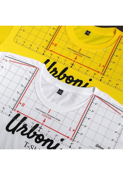 Vinil Hizalama ve Merkezleme Tasarımları Için T-Shirt Cetvel Kılavuzu, T-Shirt Cetvel Hizalama Aracı Boyun Çizgisi Ölçüm Bandı (Yurt Dışından) fiyatları
