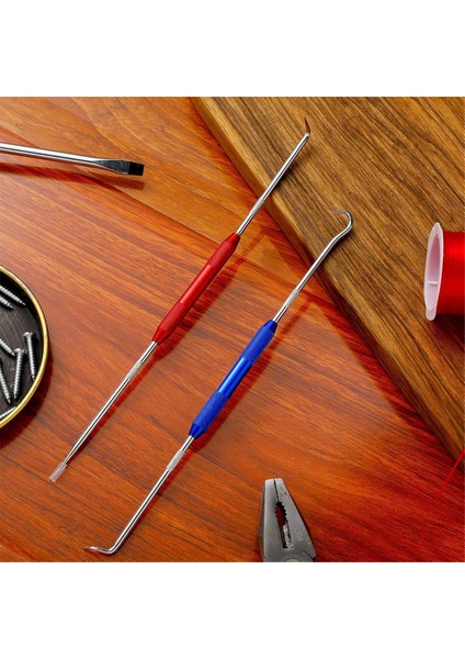 8 Pcs Çift Noktalı Scriber, Metal Scribe Aracı Kanca ve Seçim Aracı Düz ​​45 Derece 90 Derece Uç Işaretleme Aracı (Yurt Dışından) fırsatları