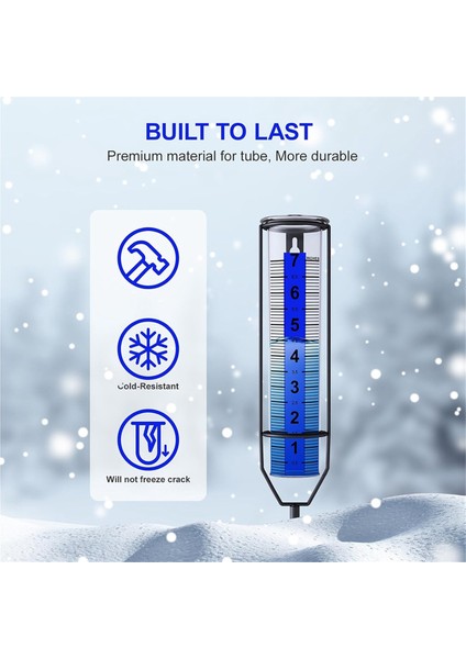 Yükseltilmiş Yağmur Göstergesi, Dondurularak Geçirgen Yağmur Göstergesi Dış Mekan En Iyi Derecelendirilmiş, Büyük Net Sayılar Yağışlı Bahçeler Için Yağmur Göstergeleri (Yurt Dışından) fırsatları