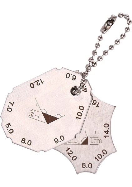 2pcs Kaynak Göstergesi Tuş Anahtarı Kaynak Yüzey Memur Muayene Tedbir Araçları Cep Fillet Kaynak Gösterge Ölçü Tedbir (Yurt Dışından) modelleri