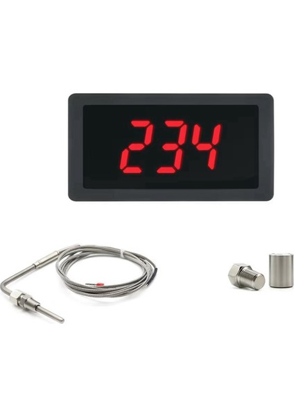 Egt Sensörü Sıcaklık Sensörü ile LED Ölçer Lehekleme Paketi Seti Adiustable Fonksiyon Uyumlu PT100 Sıcaklık D (Yurt Dışından)