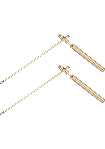 1paır Bakır Dragon Dowsing Rod Açık Mekan Enerji Su Cadısı Ayarlanabilir Dedektör Profesyonel Çıkarılabilir Araç (Yurt Dışından) modelleri