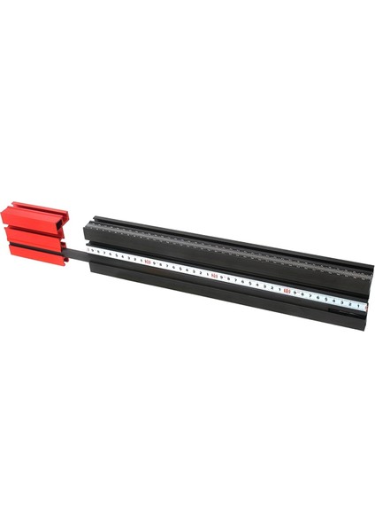 75 Tip Teleskoping Alüminyum Profil Yönlendirici Çit T-Track Tablo Testere Çit Ağaç Işleme T-Yöresi Mıter Trach Fıce B (Yurt Dışından)