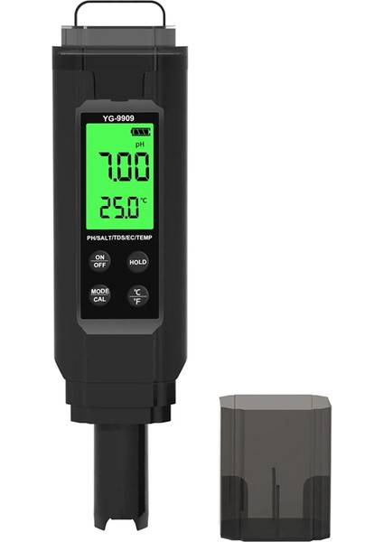 Taşınabilir Su Kalitesi Test Cihazı 5-1 Arada Balık Tankı Ph Meter Tds Test Kalemi Değer Test Cihazı Tuzluluk Sıcaklığı Ölçüm (Yurt Dışından)