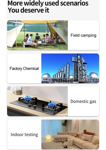 3&#39;ü Portatif Karbon Monoksit Dedektörü, Yüksek Sesle Alarm ile Profesyonel Doğru Şarj Edilebilir Seyahat Co Detektörü (Yurt Dışından) fırsatları