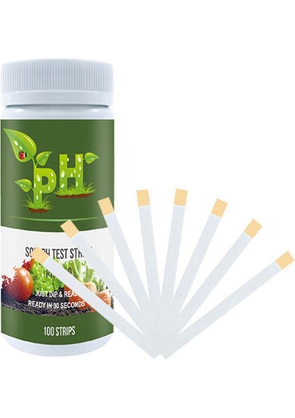 Toprak Ph Kağıt Test Kiti 200 Testçi Şeritleri (3,5-9 Aralığı) Bahçe Ev Çim Çimen Sebze Bahçeciliği Test Etmek Için (Yurt Dışından) indirimleri
