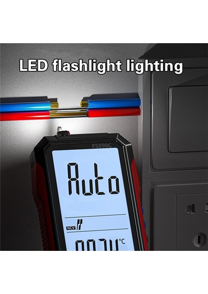 Dijital Multimetre 6000 Sayımlar Gerçek Ac/dc Ammetre Voltmetre Oto Sıcaklığı Ohm Hz Kapasitans Diyot Ncv Metre (Yurt Dışından) modelleri