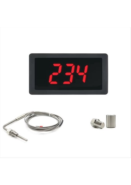 Egt Sensörü Sıcaklık Sensörü ile LED Ölçer Lehekleme Paketi Seti Adiustable Fonksiyon Uyumlu PT100 Sıcaklık D (Yurt Dışından)