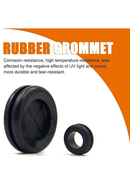 200 Adet Kauçuk Grommet Çeşitleri Kiti (Yurt Dışından) modelleri