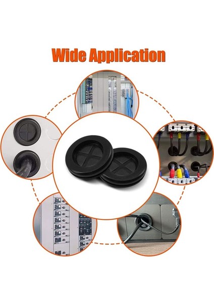 200 Adet Kauçuk Grommet Çeşitleri Kiti (Yurt Dışından) fırsatları