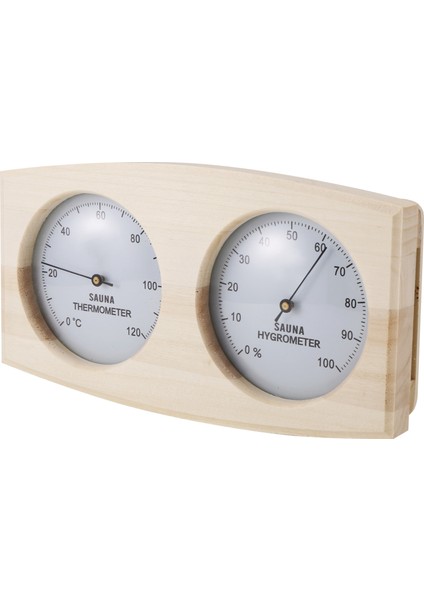 Ahşap Sauna Termometresi ve Higrometre, Duvara Monte Spa Aksesuarı, Mekanik, Pil Gerekmez - Family Hotel Sa Için (Yurt Dışından) fiyatları