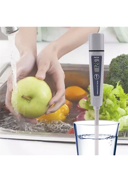 EC-316 Toprak Ec Test Cihazı Atc Hassas Dijital Toprak Ölçer Iletkenlik Test Cihazı 0-4.00 Ms/cm Bitkiler/çiftlik Laboratuvar Toprağı (Yurt Dışından) fiyatları