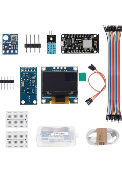 Hava Durumu Kiti Nem ve Çevre BMP180 Basınç Sensörü ESP8266 (Yurt Dışından)