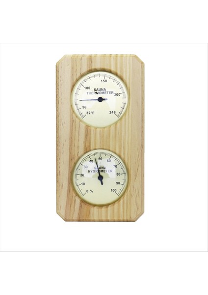 Sauna Termometre Fahrenheit Higrometre Gauge 2in1 Kapalı Ev Sauna Termostat, Sauna Geleneksel Sauna, Namlu (Yurt Dışından)