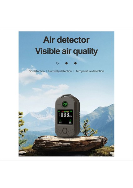 4'ü 1 Arada Co Dedektörü Sıcaklık Nem El Feneri (Yurt Dışından) fiyatları