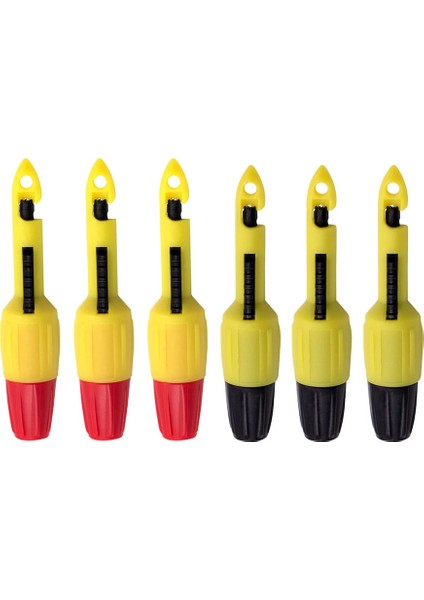 6pcs Yalıtım Teli Delme Delme Probu Test Kanca Klipsleri 2mm Soket Otomotiv Araç Tamiri (Yurt Dışından)