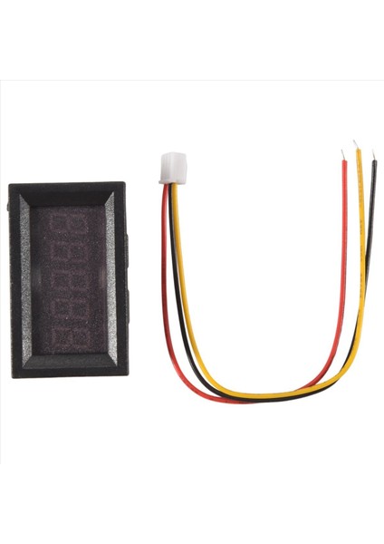 Dijital 0.56 Inç LED Ekran 5 Bit Dc 0-33.000V Voltmetre Voltaj Ölçer Test Cihazı (Yurt Dışından)