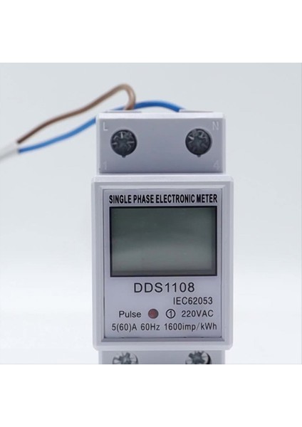 DDS1108 Dijital Elektrik Enerjisi Ölçer Çok Fonksiyonlu Wattmetre LCD (Yurt Dışından) modelleri