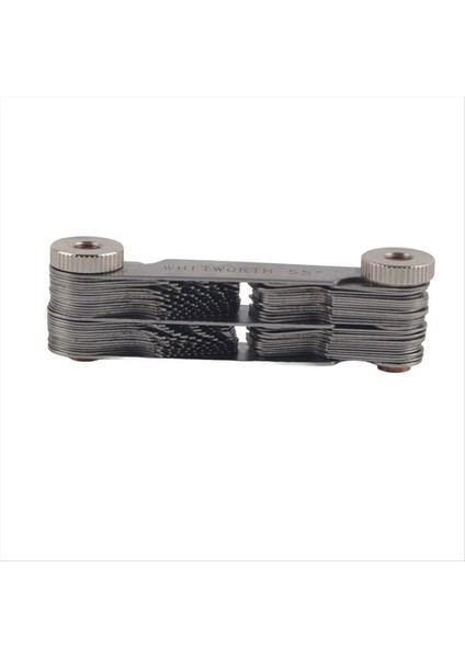 Iplik Fiş Gage 60 ve 55 Derece Vida Pitch Ölçüm Aracı Vidalı Vidalı Gösterge Iplik Ölçüm Göstergesi B (Yurt Dışından) modelleri