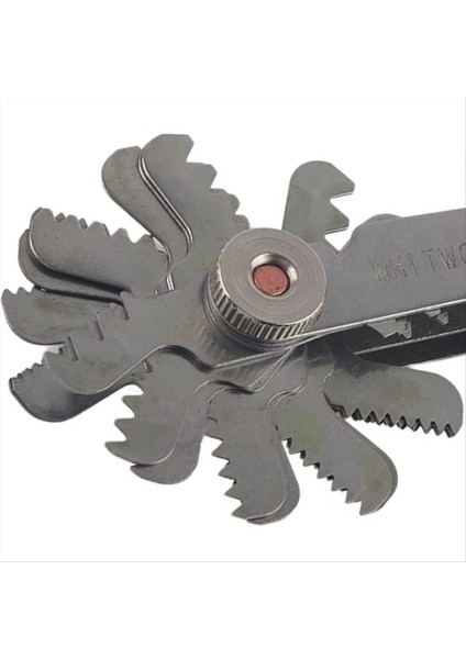 Iplik Fiş Gage 60 ve 55 Derece Vida Pitch Ölçüm Aracı Vidalı Vidalı Gösterge Iplik Ölçüm Göstergesi B (Yurt Dışından) indirimleri